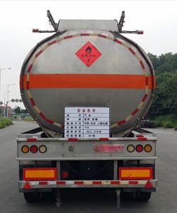 Yongqiang  YQ9400GYYT2 Aluminum alloy oil transport semi-trailer