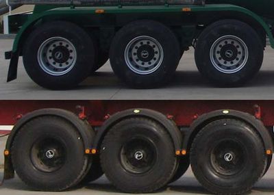 Guangtongda brand automobiles JKQ9400GXH Lower ash semi-trailer