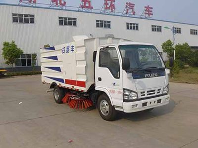 Huatong brand automobiles HCQ5072TSLQL Road sweeper