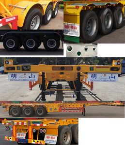 Mengshan  MSC9400TJZG Container transport semi-trailer