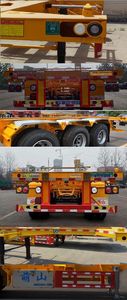 Mengshan  MSC9400TJZG Container transport semi-trailer