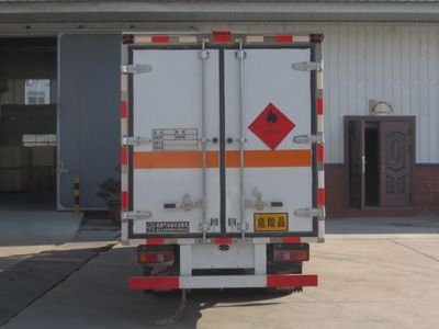 Jiangte brand automobiles JDF5030XRQHFC6 Flammable gas box transport vehicle