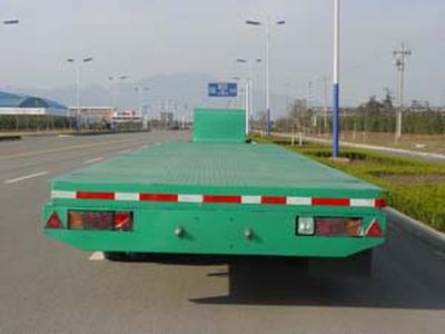 Wuyue  TAZ9409TDP Low flatbed semi-trailer