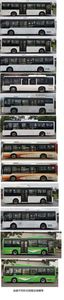 Chinese license plate cars TEG6852BEV02 Pure electric city buses