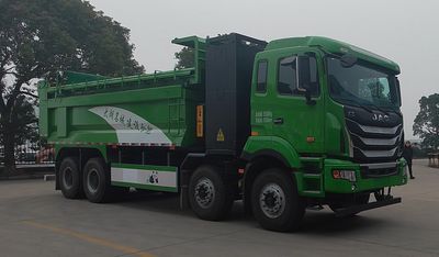 Jianghuai brand automobiles HFC3318SEV01 Battery swapping pure electric dump truck