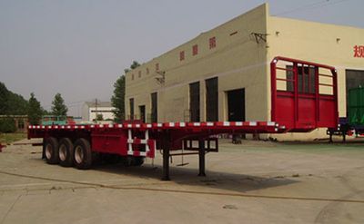 Aotong  LAT9390P Flat semi-trailer