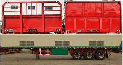 Aotong  LAT9390P Flat semi-trailer