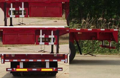 Aotong  LAT9390P Flat semi-trailer