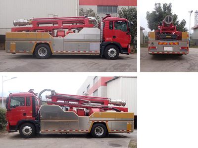 Dragon suction water  FLG5180TGP67Z Vertical water supply and drainage emergency vehicle