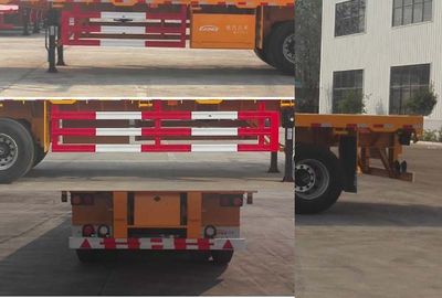 Wanqi Automobile CTD9401P Flat semi-trailer