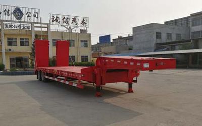 Luyue  LHX9356TDP Low flatbed semi-trailer