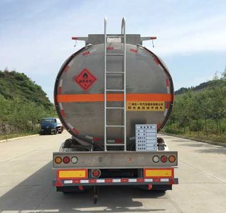 Zhuanzhi  YZZ9403GYYLE Aluminum alloy oil transport semi-trailer