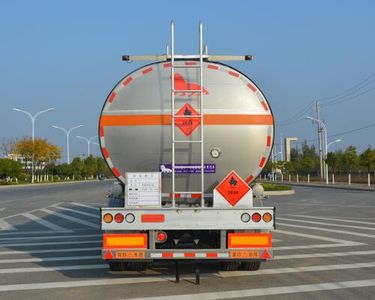 Ouman  HFV9408GRYB Aluminum alloy flammable liquid tank transport semi-trailer