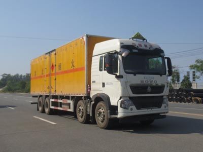 Jiangte brand automobiles JDF5320XRYZ6 Flammable liquid box transport vehicle