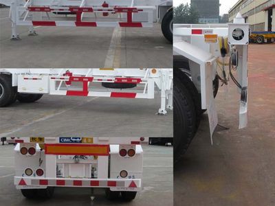 Tonghua  THT9402TWY Transport semi-trailer of dangerous goods tank frame