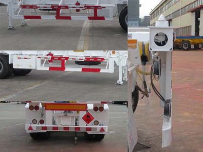 Tonghua  THT9402TWY Transport semi-trailer of dangerous goods tank frame