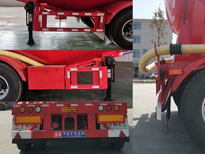 Yuchang  YCH9408GFL Medium density powder material transportation semi-trailer