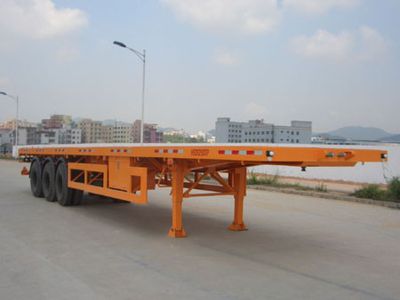 Hong Kong and Guangdong  HSD9280TP Flat semi-trailer