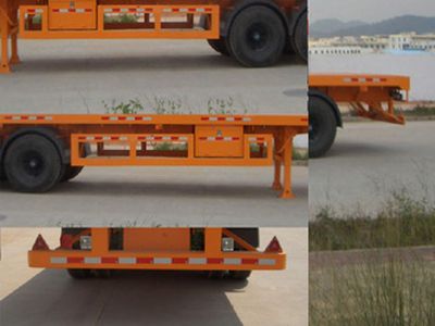 Hong Kong and Guangdong  HSD9280TP Flat semi-trailer