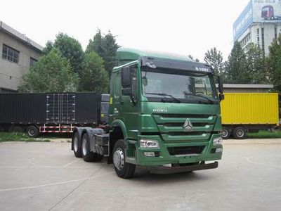 Haowo  ZZ4257N3237D1Z Container semi-trailer tractor