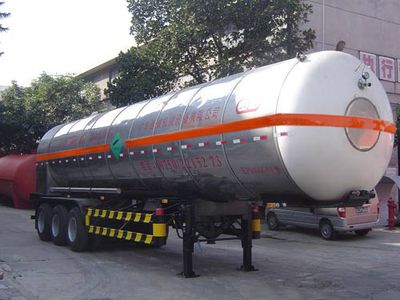 Jiuyuan  KP9400GYU Carbon dioxide transport semi-trailer