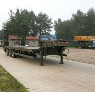 Wuyue  TAZ9400TDP Low flatbed semi-trailer