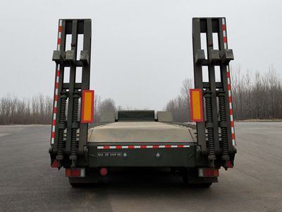 Wuyue  TAZ9400TDP Low flatbed semi-trailer