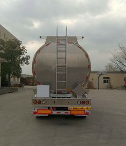 Hengxin Zhiyuan brand automobiles CHX9403GSY Aluminum alloy edible oil transportation semi-trailer