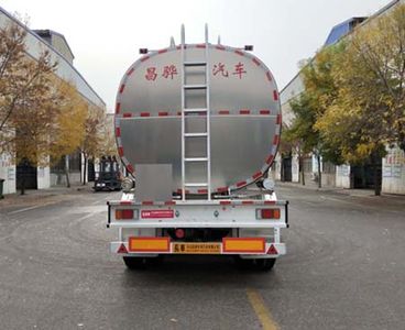 Changhua  HCH9407GSY40 Aluminum alloy edible oil transportation semi-trailer