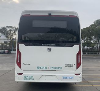 Shenwo  SWB6109BEV97G Pure electric low floor city buses