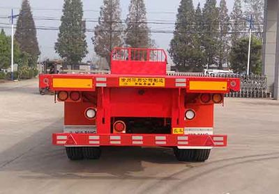 Guoshi Huabang brand automobiles XHB9370P Flat semi-trailer