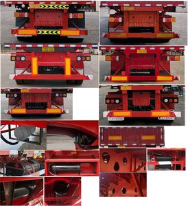 Junheng Tongda brand automobiles XJC9401ZC tipping chassis 