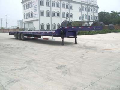 Antong  ATQ9370TDP Low flatbed semi-trailer