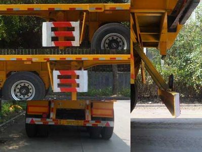 Zhongle  HJY9401ZZXPH Flat dump semi-trailer