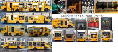 Jiangxing  ZWJ5120XXHDFE2 Rescue vehicle