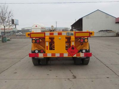 Zhengkang Hongtai brand automobiles HHT9401TWY Transport semi-trailer of dangerous goods tank frame