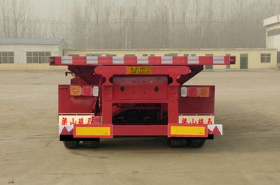 Hengzhen  MKW9407ZZXP Flat dump semi-trailer