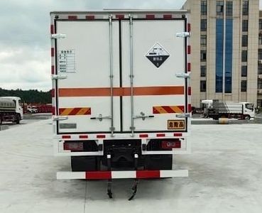 Zhuanzhi  YZZ5128XFWBJ6 Corrosive goods box transport vehicle