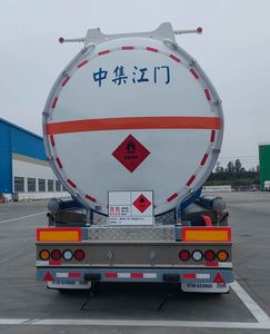 CIMC ZJV9409GYYJM Aluminum alloy oil transport semi-trailer