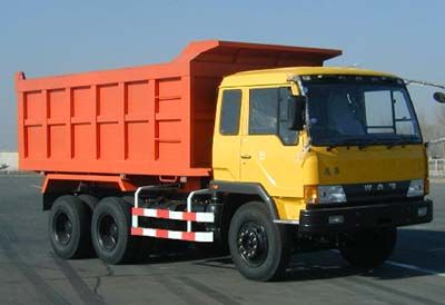 Jiefang Automobile CA3168P1K1T1 Flat head diesel dump truck