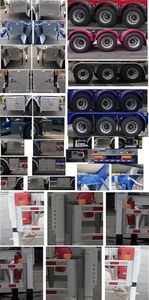 Tonghua  THT9406GFWF Tank transport semi-trailer for corrosive substances