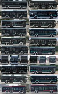 Yutong  ZK6106BEVG5L Pure electric low floor city buses