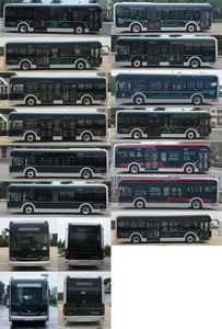 Yutong  ZK6106BEVG5L Pure electric low floor city buses