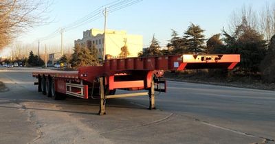 Huayue Xing brand automobilesFNZ9403TDPLow flatbed semi-trailer