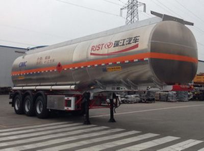 Ruijiang  WL9404GYYF Aluminum alloy oil transport semi-trailer