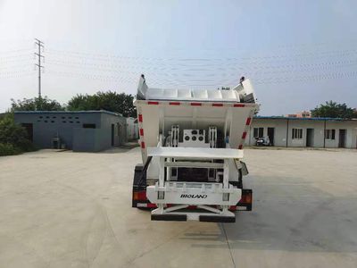 Shengao Lande  DZH5080ZZZQLE6F Hydraulic Lifter Garbage truck 