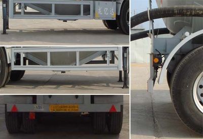 Yuntuo brand automobile CYL9402GFL Low density powder material transportation semi-trailer