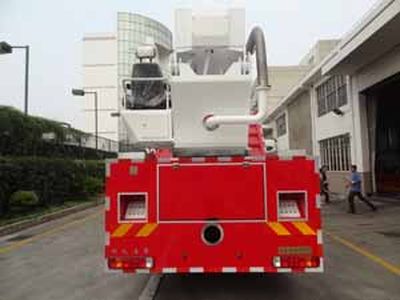 Guangtong Automobile MX5310JXFJP25HW Lifting and spraying fire trucks