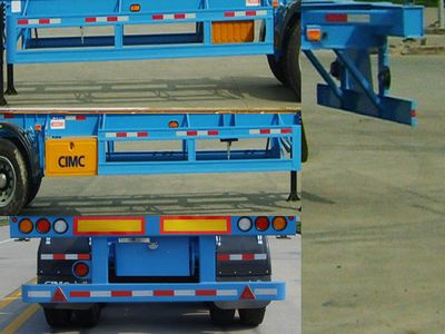 CIMC ZJV9354TJZSZ Container transport semi-trailer