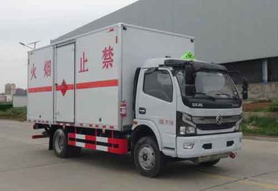 Huatong brand automobiles HCQ5125XRYEQ6 Flammable liquid box transport vehicle